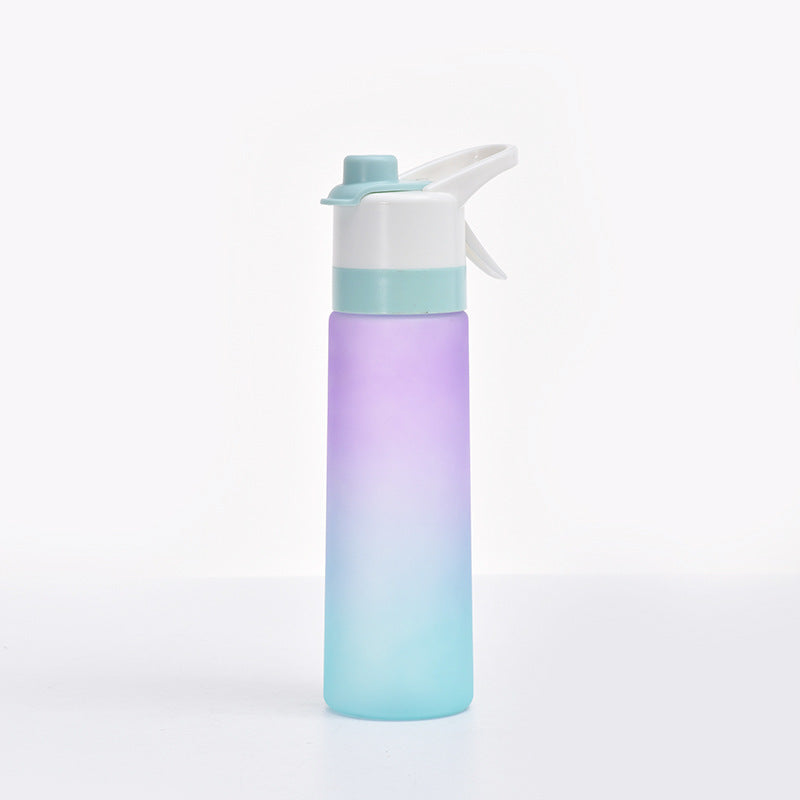 2-in-1 Spray Water Bottle – Hydration & Cooling for Sports & Travel