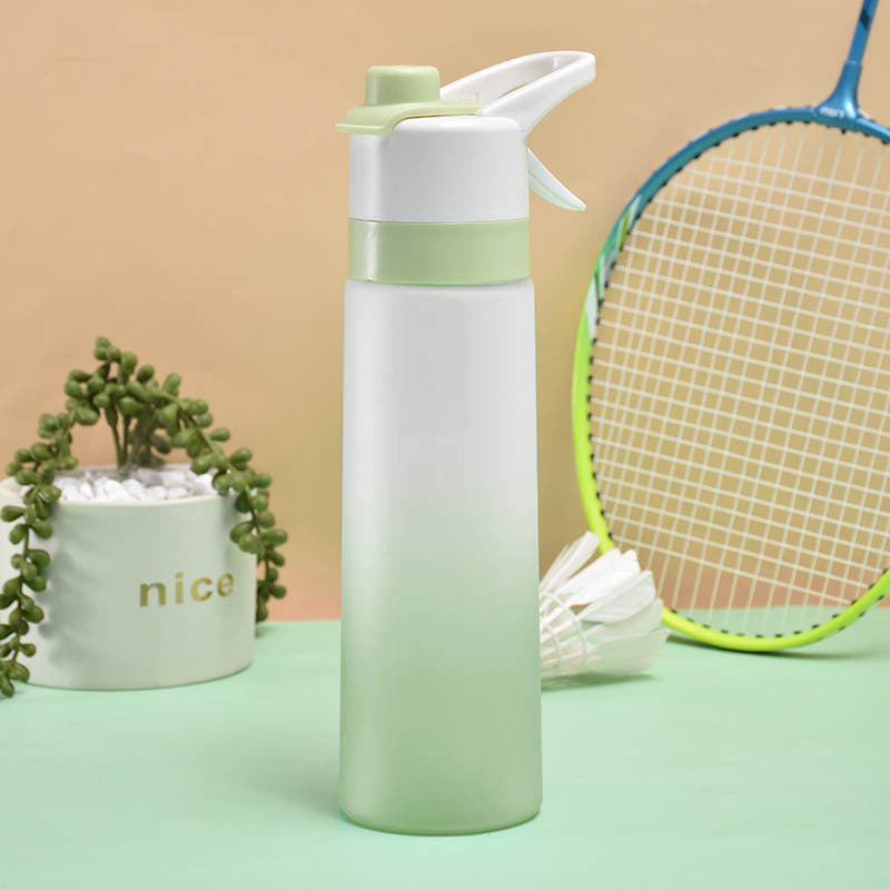 2-in-1 Spray Water Bottle – Hydration & Cooling for Sports & Travel