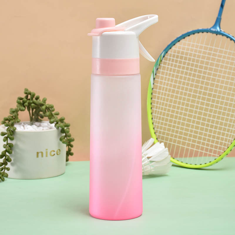 2-in-1 Spray Water Bottle – Hydration & Cooling for Sports & Travel